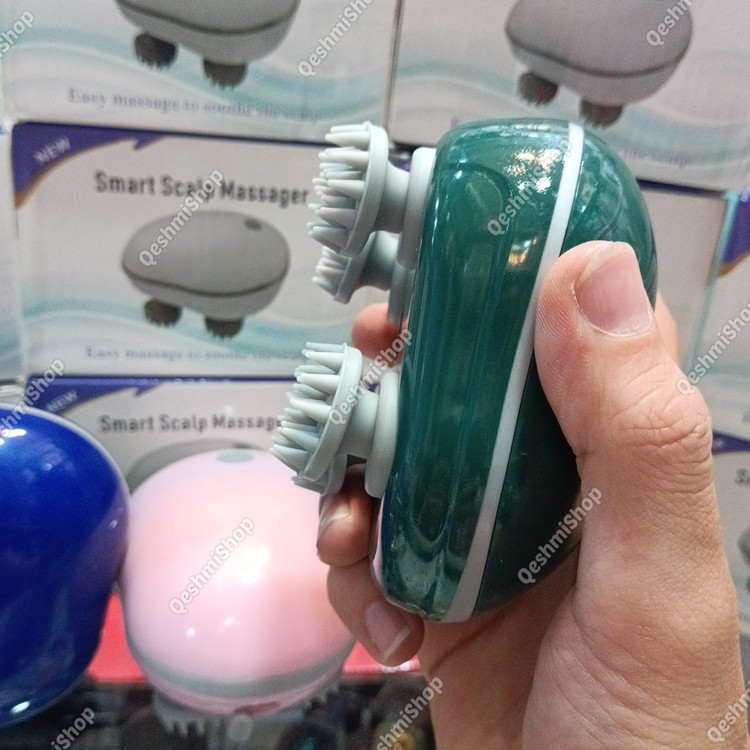 ماساژور سر Smart Scalp Massager مناسب رشد مو با افزایش جریان خون رسانی به پوست سر - قشمی شاپ QESHMISHOP