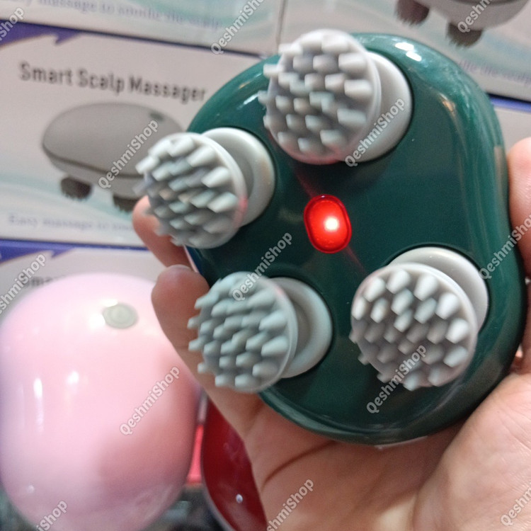 ماساژور سر Smart Scalp Massager مناسب رشد مو با افزایش جریان خون رسانی به پوست سر - قشمی شاپ QESHMISHOP