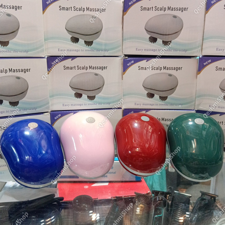ماساژور سر Smart Scalp Massager مناسب رشد مو با افزایش جریان خون رسانی به پوست سر - قشمی شاپ QESHMISHOP