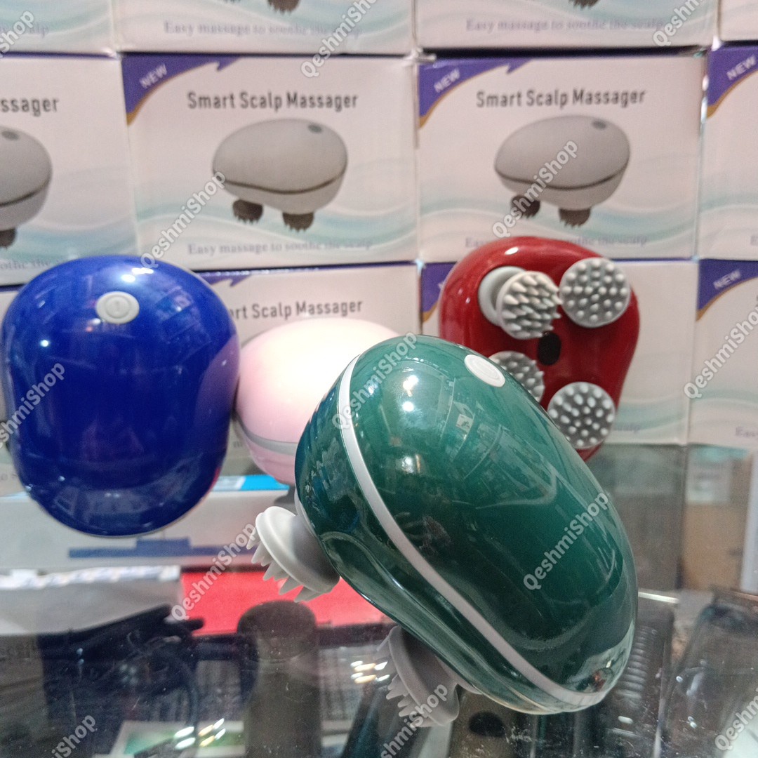 ماساژور سر Smart Scalp Massager مناسب رشد مو با افزایش جریان خون رسانی به پوست سر - قشمی شاپ QESHMISHOP