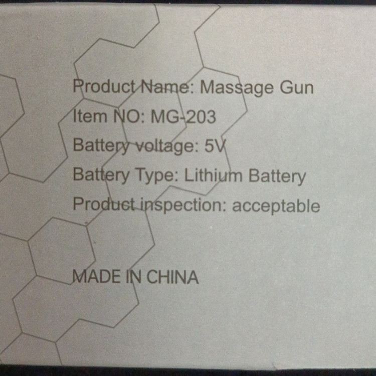 مینی ماساژور تفنگی MINI MASSAGE GUN مدل MG-203 - فروشگاه قشمی شاپ Qeshmishop
