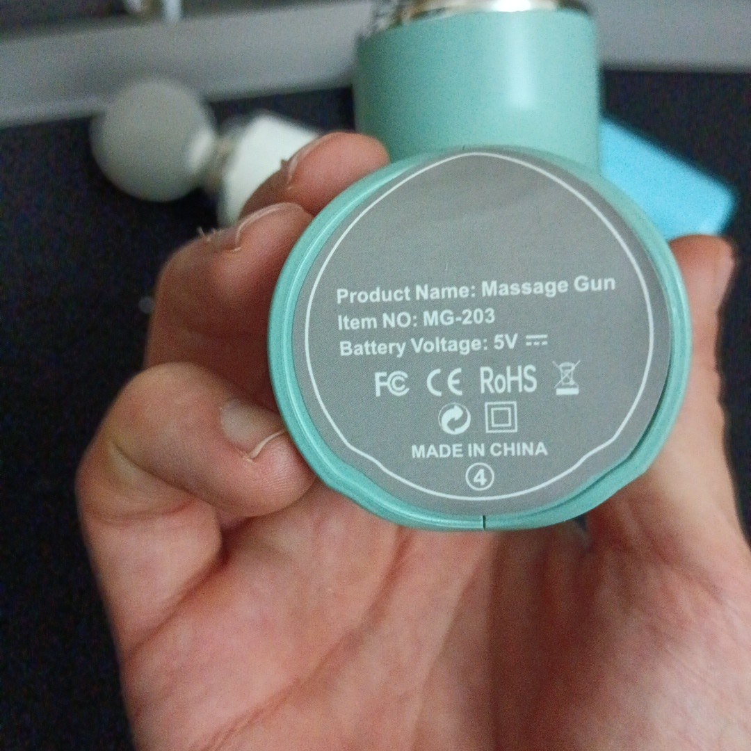 مینی ماساژور تفنگی MINI MASSAGE GUN مدل MG-203 - فروشگاه قشمی شاپ Qeshmishop