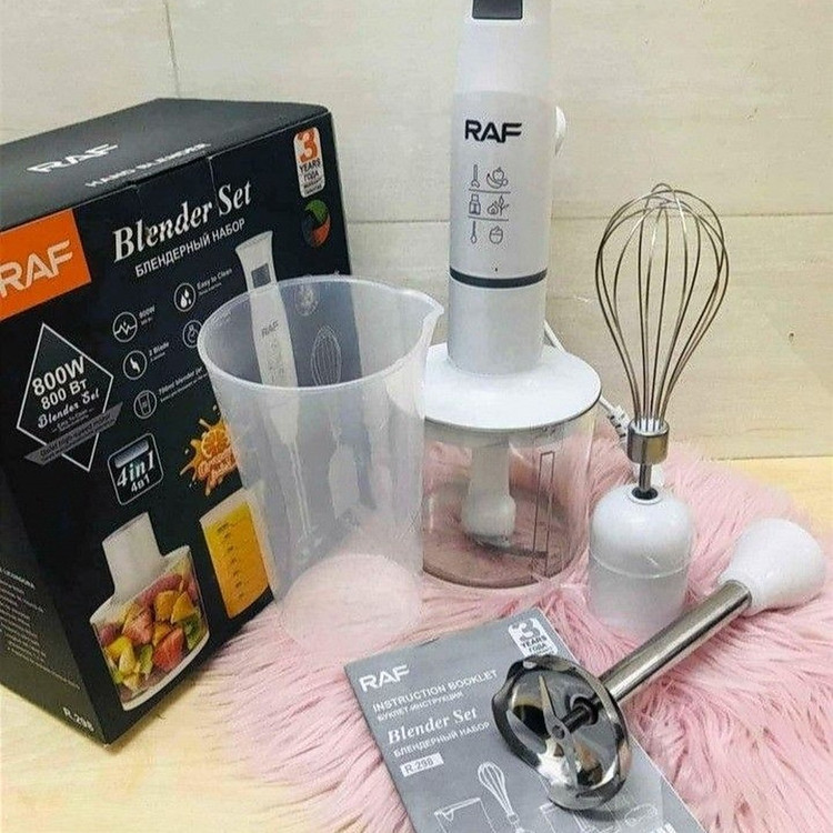 گوشکوب سه کاره راف مدل R.298 بلندر مخلوط کن RAF R 298 موجود در فروشگاه قشمی شاپ Qeshmishop