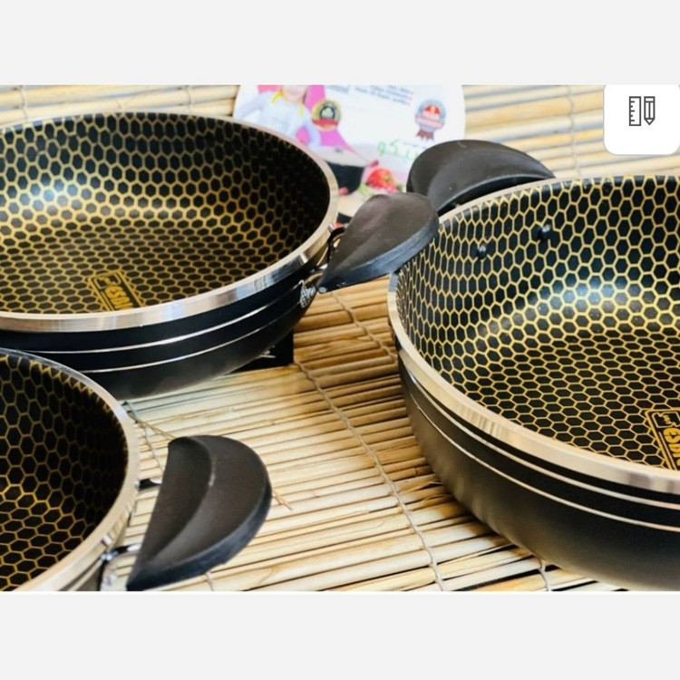 ست تابه دودسته پلاستیکی اسبیکو