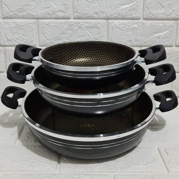 تابه 3 عددی زنبوری فکو دودسته
