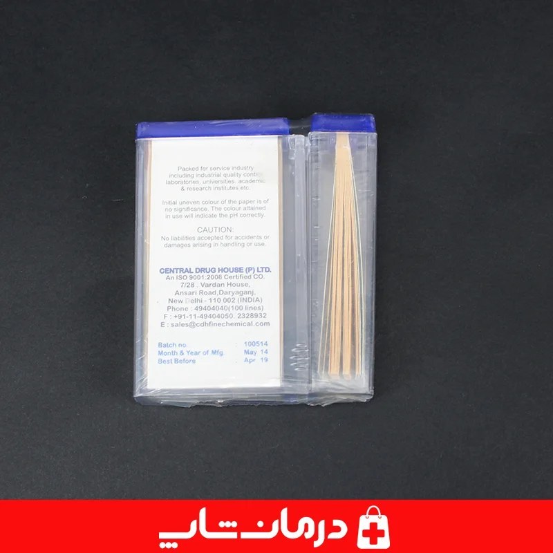 کاغذ پی اچ سنج ph indicator کاغذ فروشگاه تجهیزات پزشکی درمان شاپ 403700