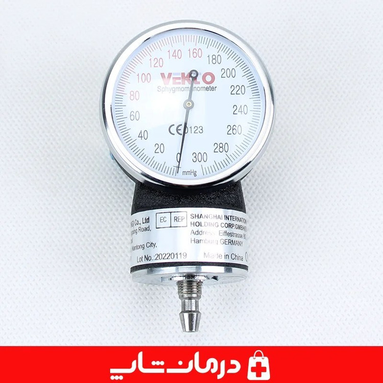 گیج فشارسنج مدل وکتو vekto HS 20A گیج فشارسنج عقربه ای تجهیزات پزشکی درمان شاپ 403736